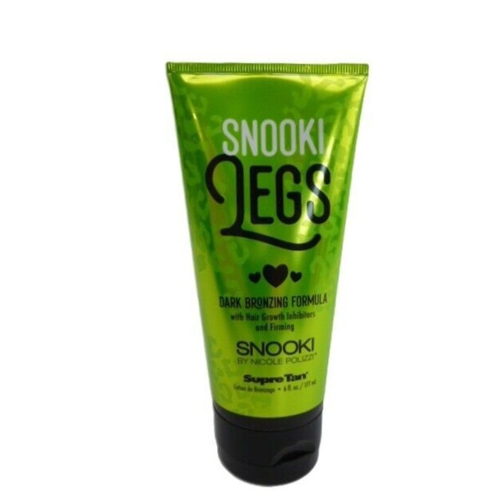 Snooki Legs Tanning Lotion Dark Bronzing Supre Tan 6 oz w/Hair Growth Inhibitors